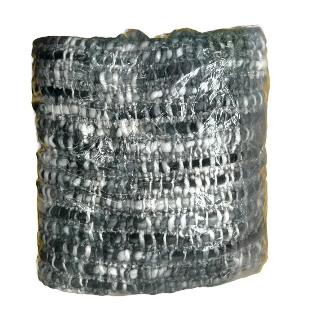 Pottery Barn Textured Basketweave Throw 50 X 60
